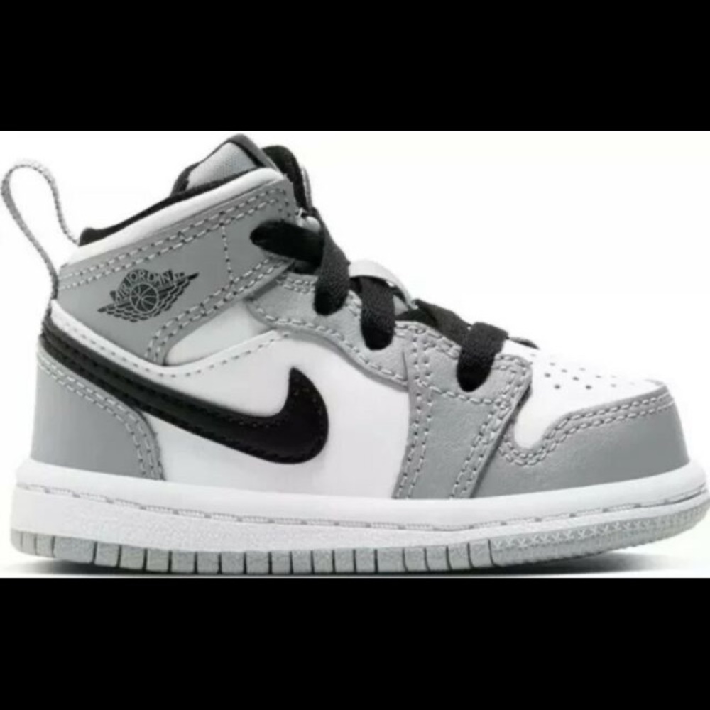 Jordan 1 mid light smoke grey TD